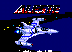 MSX 2 Aleste1